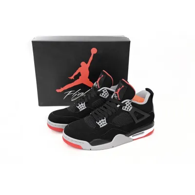 【Limited time discount 50$】Air Jordan 4 Retro Bred reps,308497-060 02