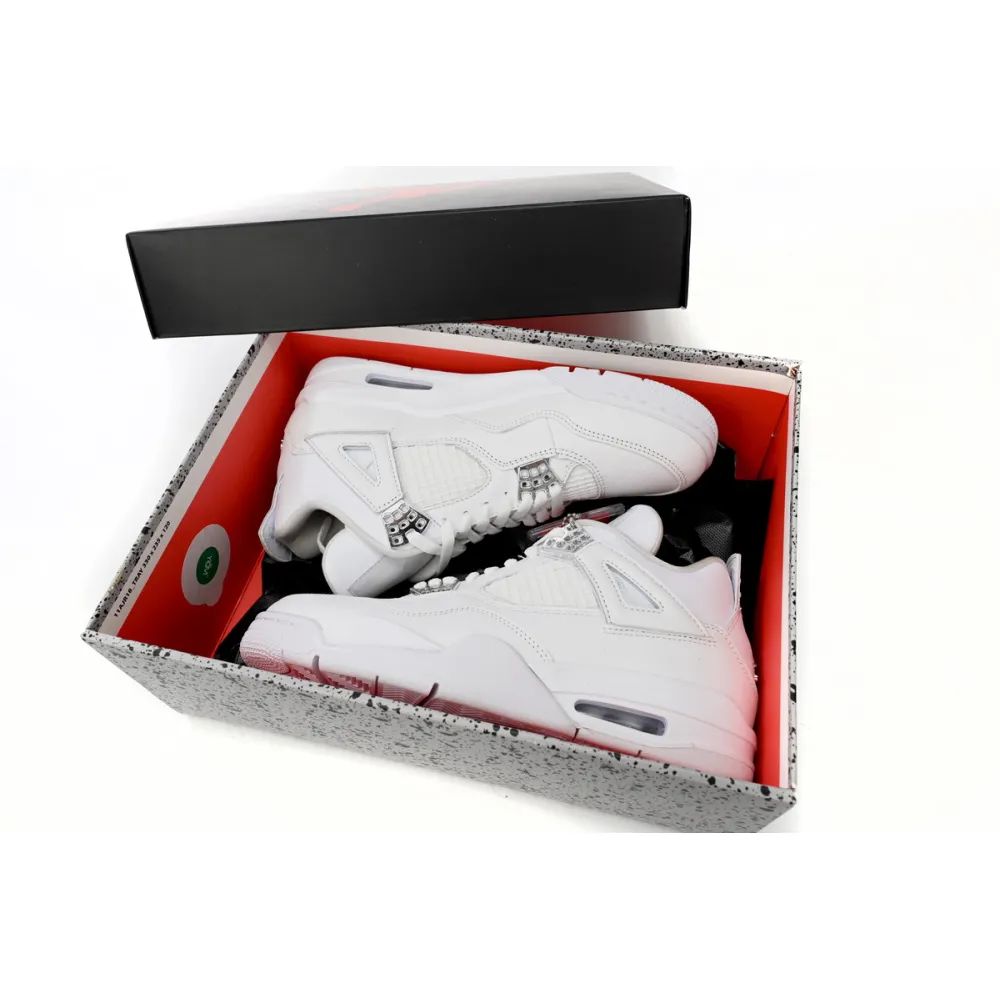 【Limited time discount 50$】 Air Jordan 4 Retro Pure Money reps,308497-100