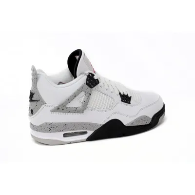 【Limited time discount 50$】Air Jordan 4 Retro White Cement reps,840606-192  02