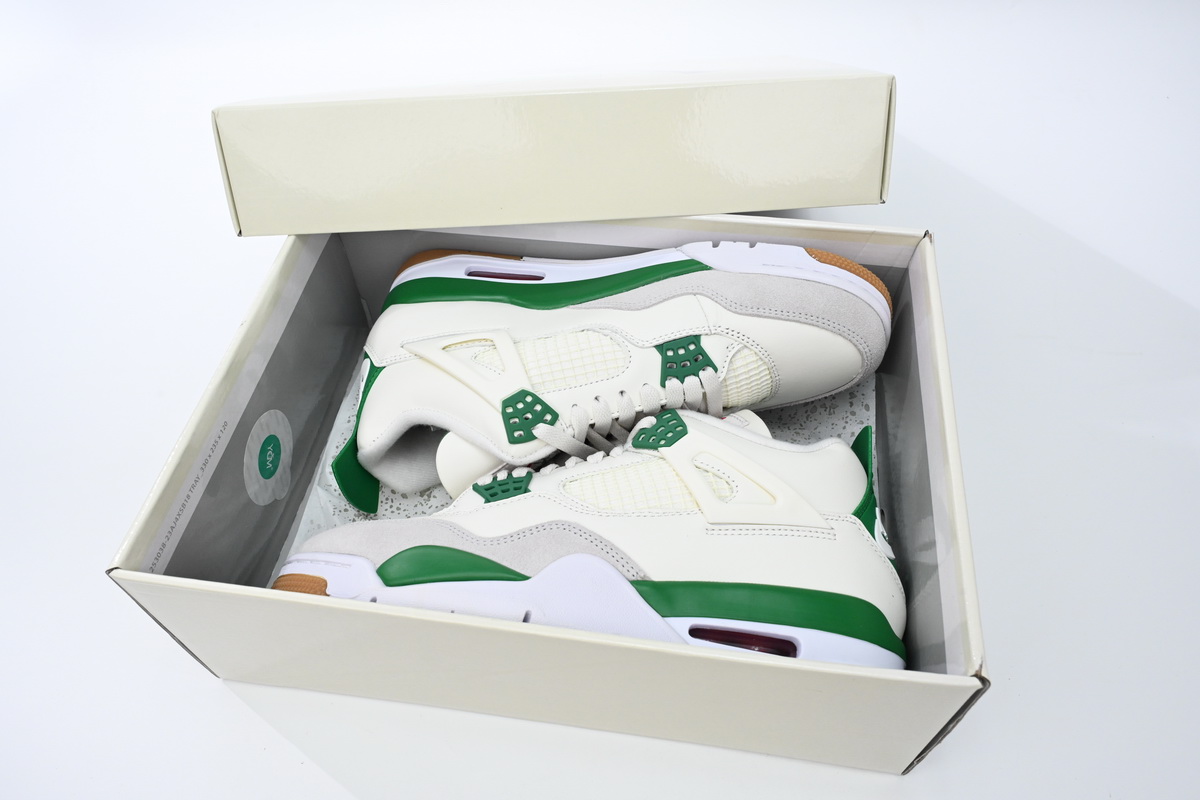 Nike SB x Air Jordan 4 “Pine Green”Calaite reps,DR5415-103