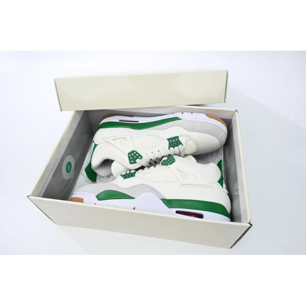 【Limited time discount 50$】Nike SB x Air Jordan 4 “Pine Green”Calaite reps,DR5415-103