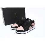 Air Jordan 1 Low Bred Toe reps, 553560-034