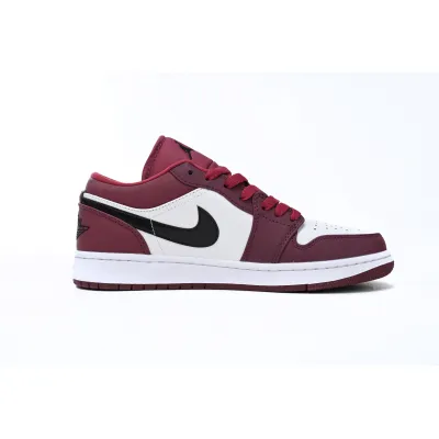 Air Jordan 1 Low Noble Red reps,553558-604  02