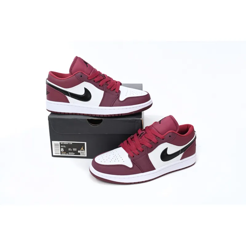 Air Jordan 1 Low Noble Red reps,553558-604 