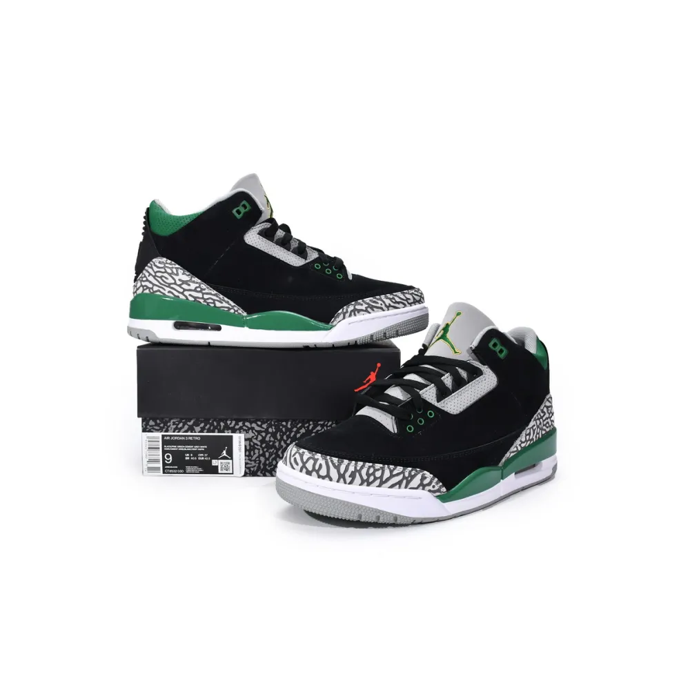 Air Jordan 3 Retro Pine Green reps,CT8532-030