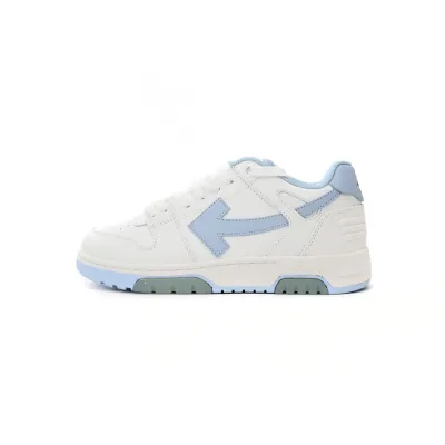 OFF-WHITE Out Of Office Sky Blue And White reps,OMIA189 C99LEA00 10145 01