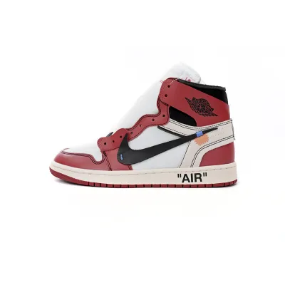 OFF-WHITE x Air Jordan 1 High OG 10X“Chicago” reps,AA3834-101 01