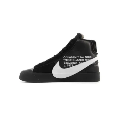 OFF-WHITE X Nike Blazer Mid Black reps,AA3832-001 01