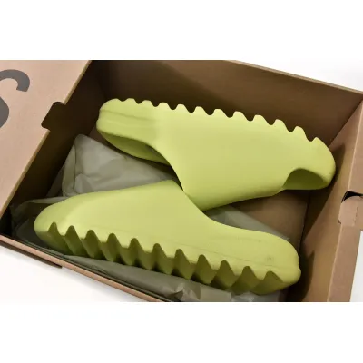 adidas Yeezy Slide Glow Green reps,HQ6447 02