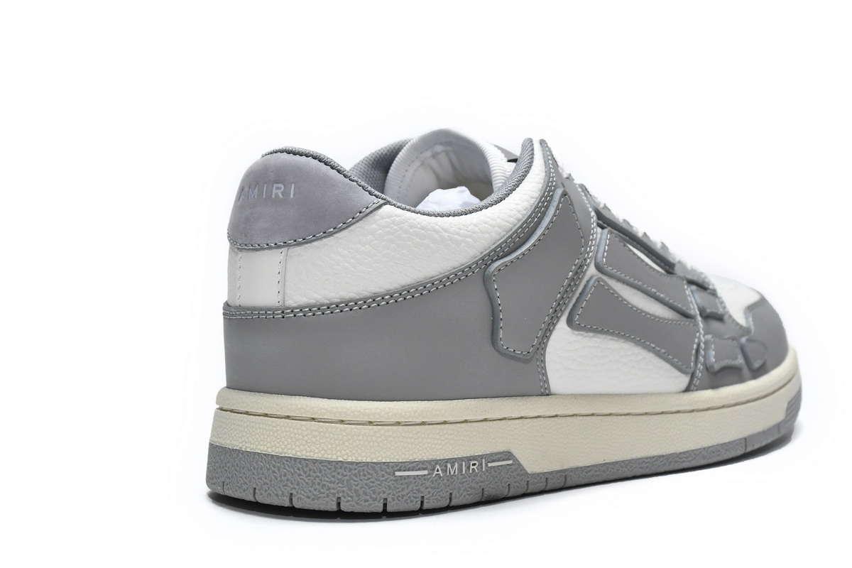 AMIRI Skel Top Low Whtie Grey reps,MFS003-043