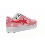 A Bathing Ape Bape Sta Low Pink Paint Leather reps,1H2-019-1046