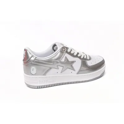 A Bathing Ape Bape Sta Low Silver reps,1H73 191 921 02