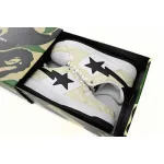 A Bathing Ape Bape Sta Low White Snake Skin Pattern reps,1I80 191 009