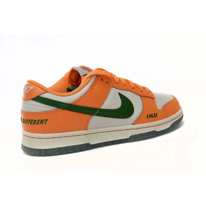 Nike Dunk Low White Orange reps,DR6188-800