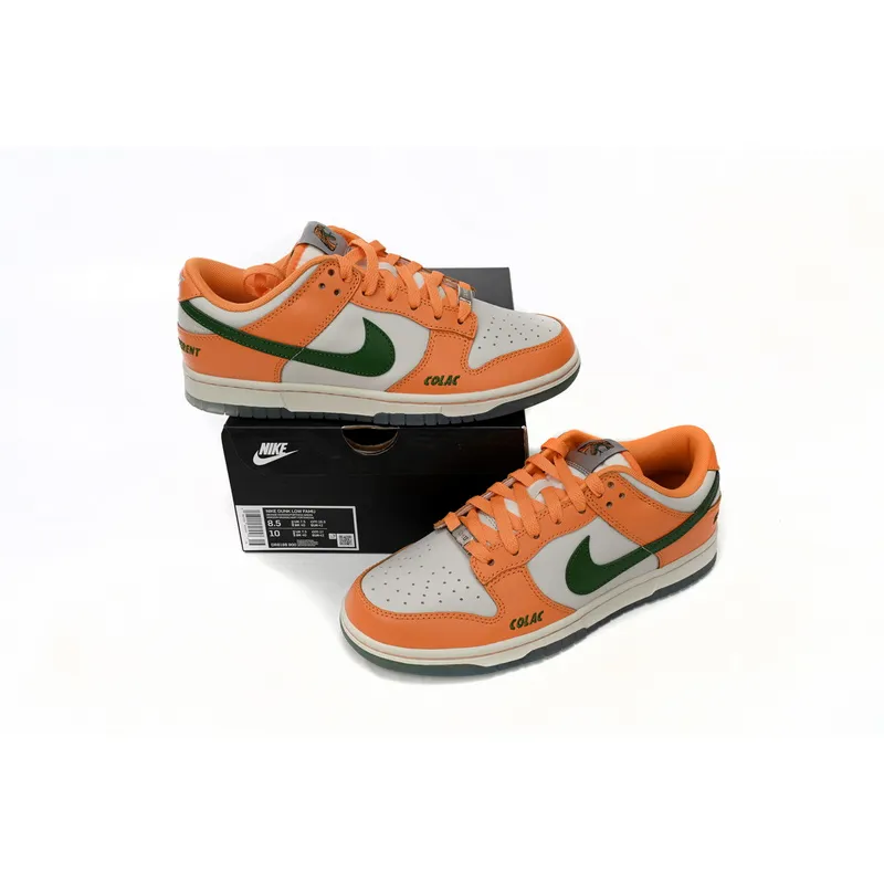 Nike Dunk Low White Orange reps,DR6188-800