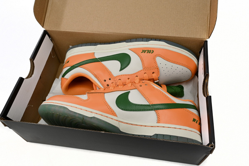 Nike Dunk Low White Orange reps,DR6188-800