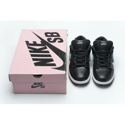 Nike SB Dunk Low Pro OG QS “Black Diamond” reps,BV1310-001 02