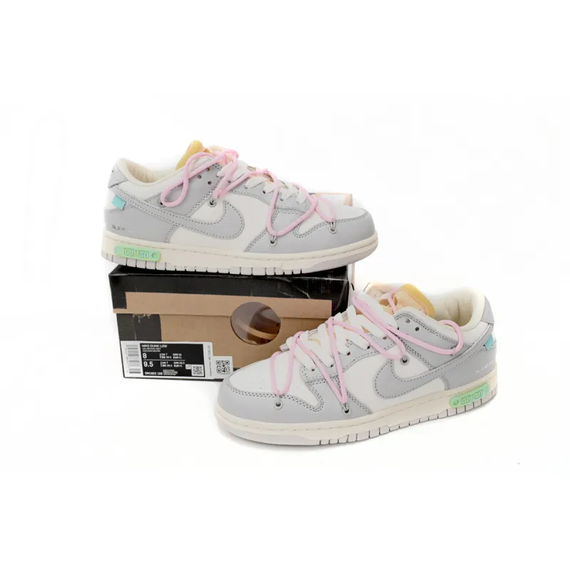 OFF WHITE x Nike Dunk SB Low The 50 NO.09 reps,DM1602-109