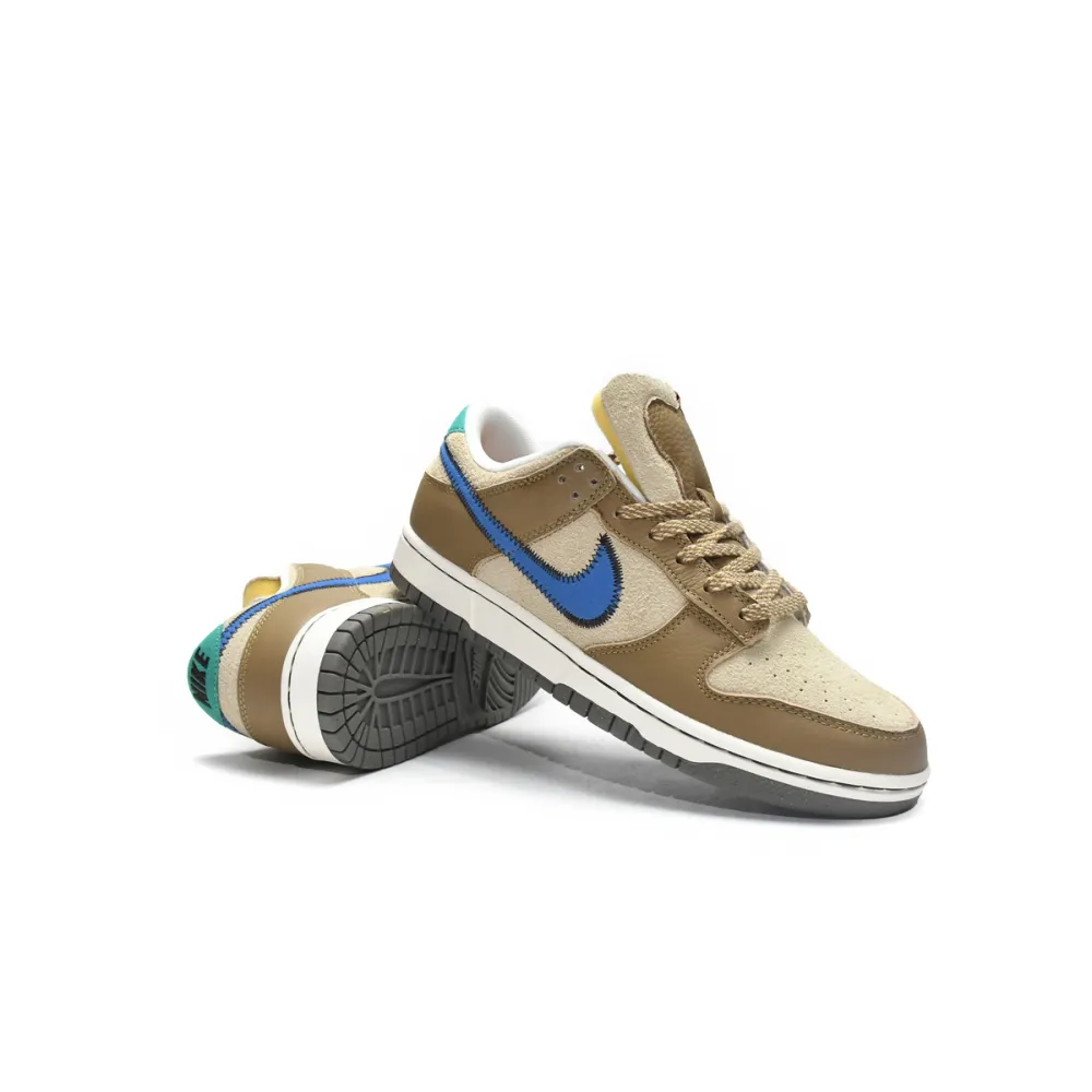 Size x Nike Dunk Low Brown reps,DO6712-200