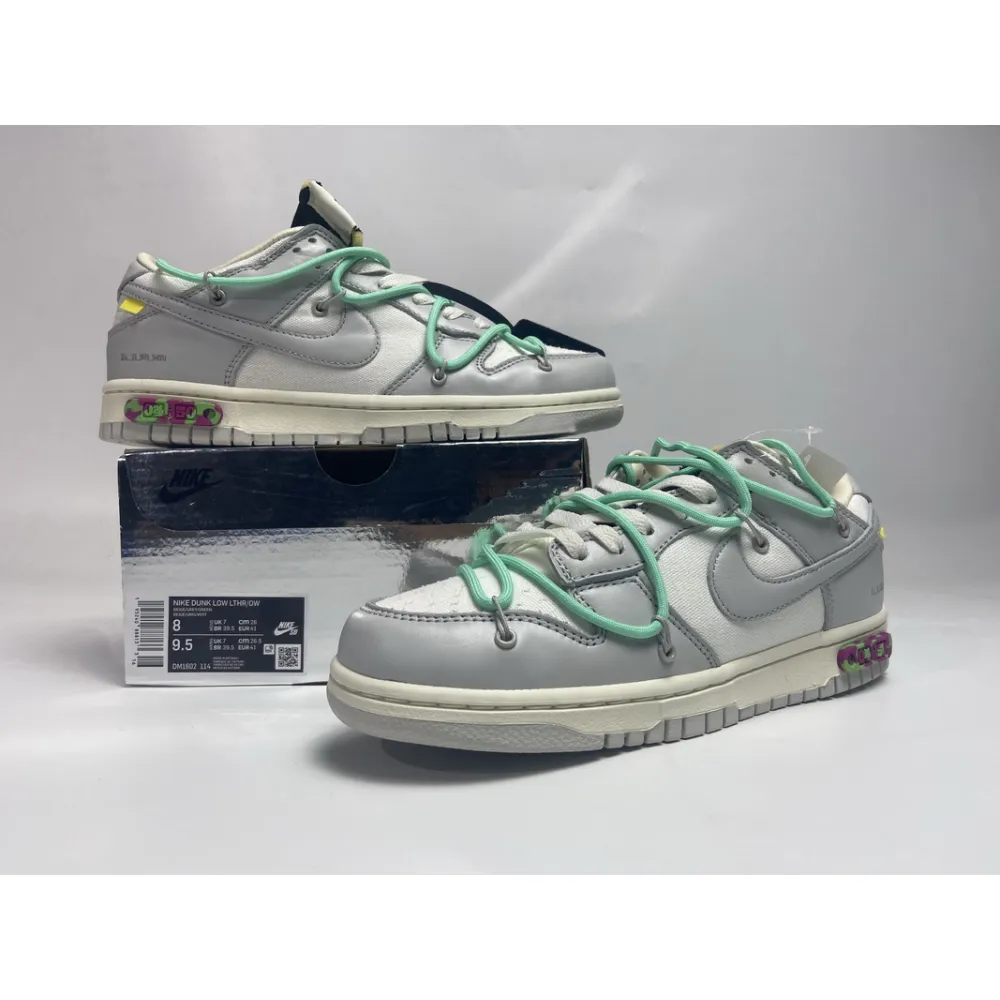 OFF WHITE x Nike Dunk SB Low The 50 NO.4 reps,DM1602-114