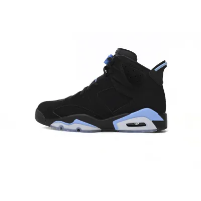 Air Jordan 6 Black Blue reps,384664-006 01