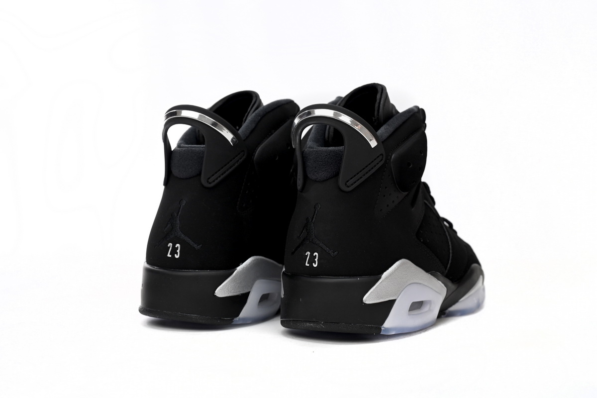 Air Jordan 6 Black Silver reps,DX2836-001