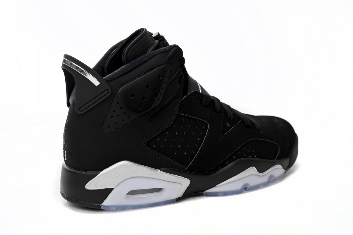 Air Jordan 6 Black Silver reps,DX2836-001