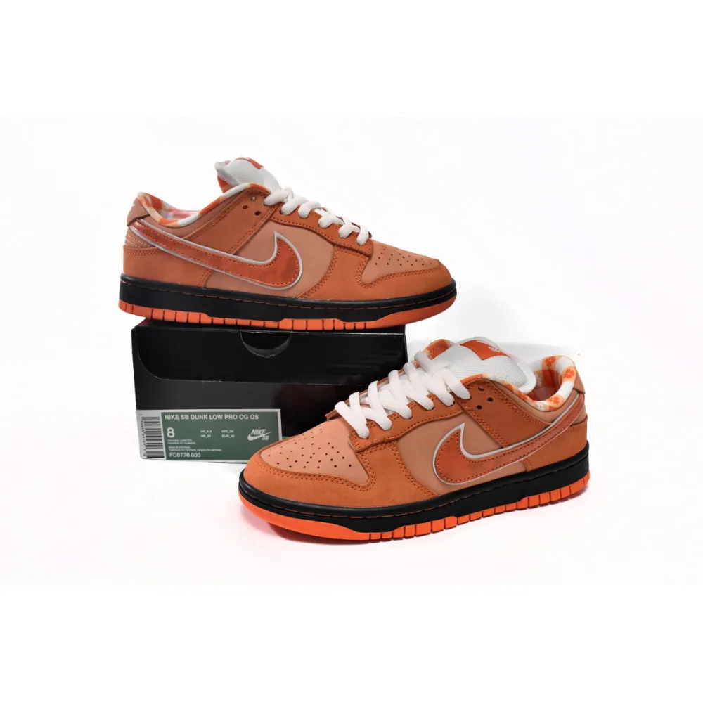 Concepts x Nike SB Dunk Low “Orange Lobster” reps,FD8776-800