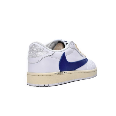 Travis Scott x Air Jordan 1 Low White Blue reps,DM6839-186 02