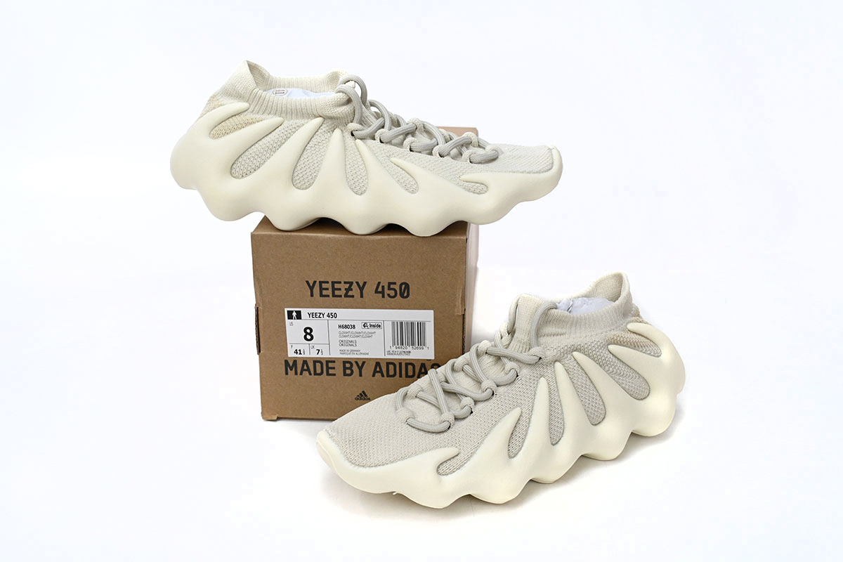 adidas Yeezy 450 Cloud White reps,H68038