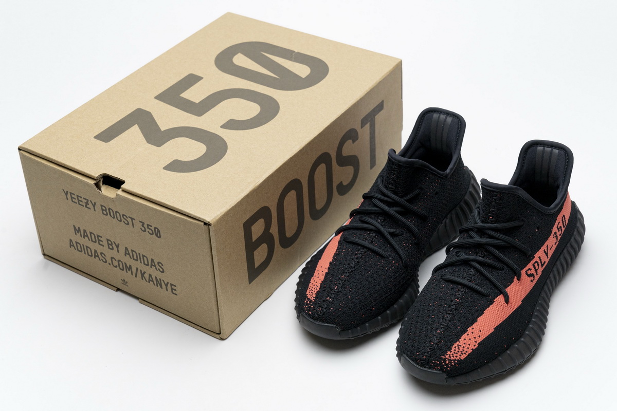 adidas Yeezy Boost 350 V2 “Core Black Red” reps,BY9612 