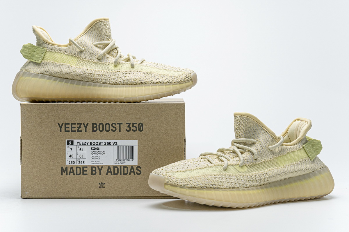 adidas Yeezy Boost 350 V2 Flax reps,FX9028