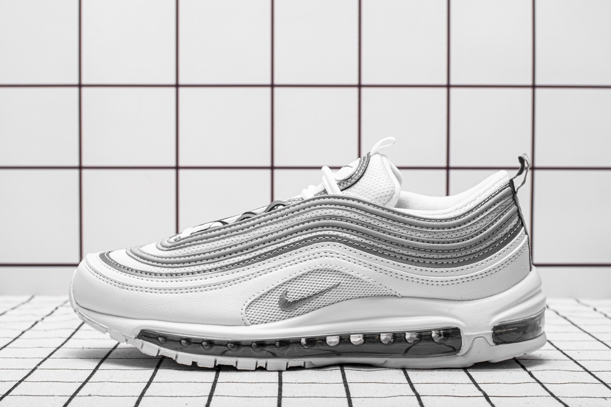 Nike Air Max 97 White Reflective Silver reps