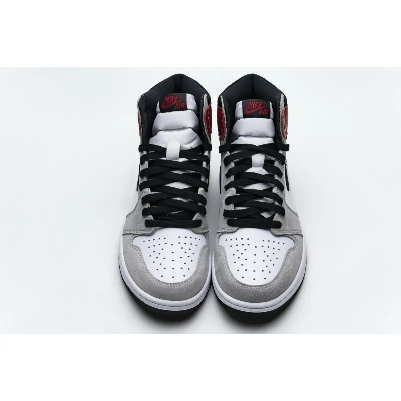 Air Jordan 1 High Smoke Grey Red reps,555088-126