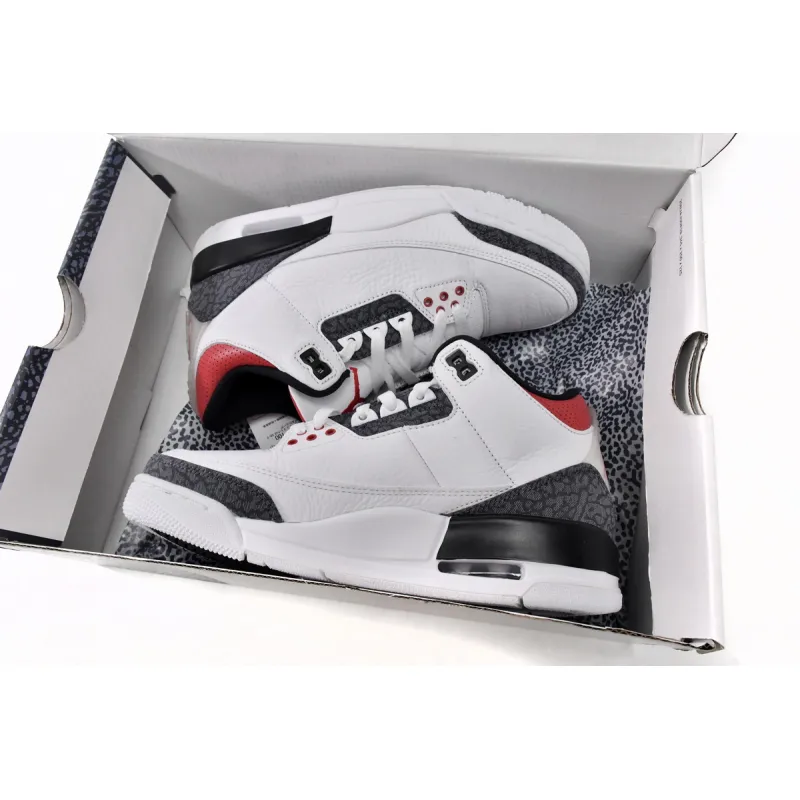 Air Jordan 3 Retro Flame Red reps,CZ6634-100