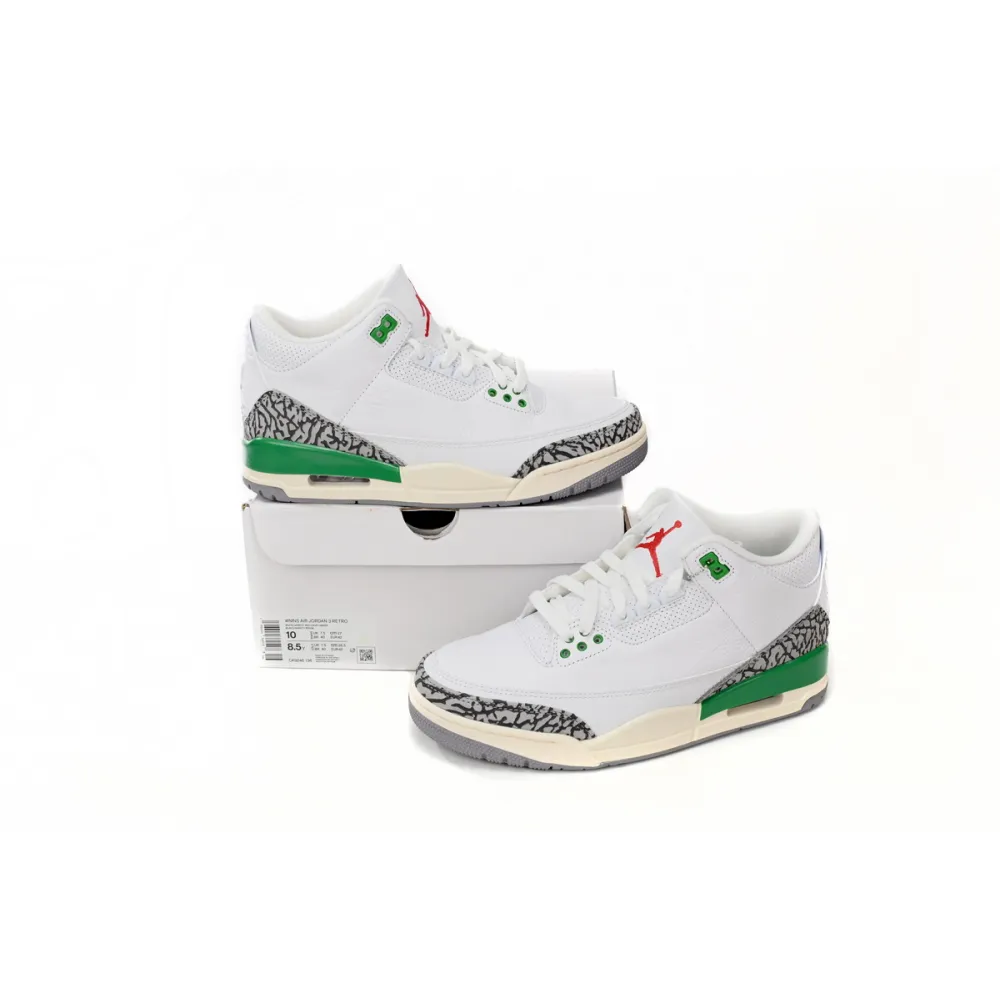 Air Jordan 3 WMNS “Lucky Green” reps,CK9246-136