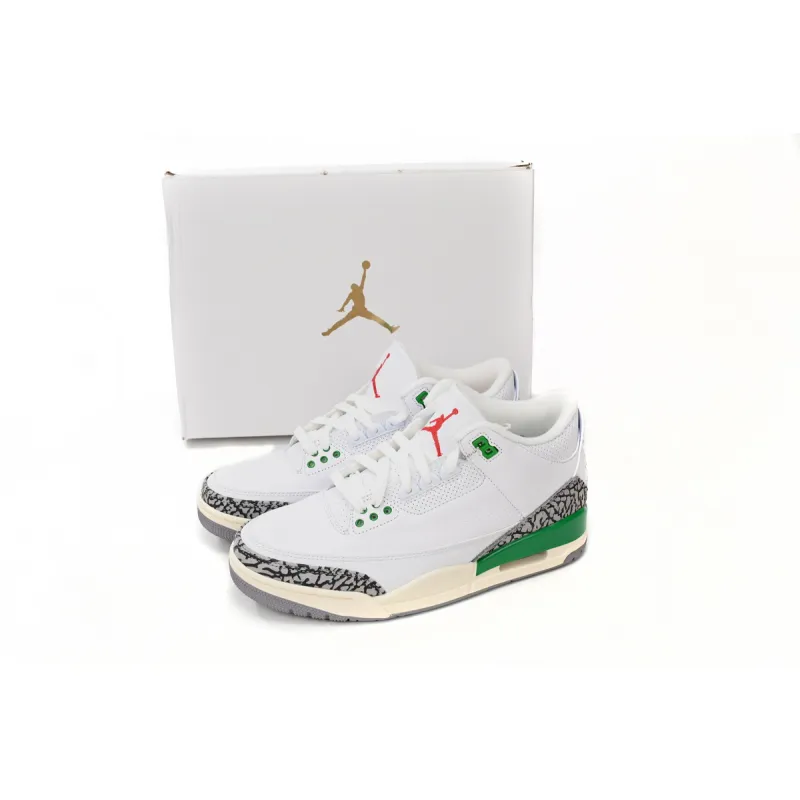 Air Jordan 3 WMNS “Lucky Green” reps,CK9246-136