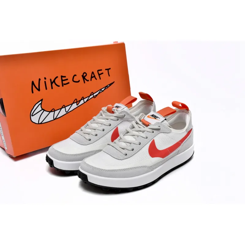 Tom Sachs x NikeCraft General Purpose Shoe Rice Grey Red reps,DA6672-300 