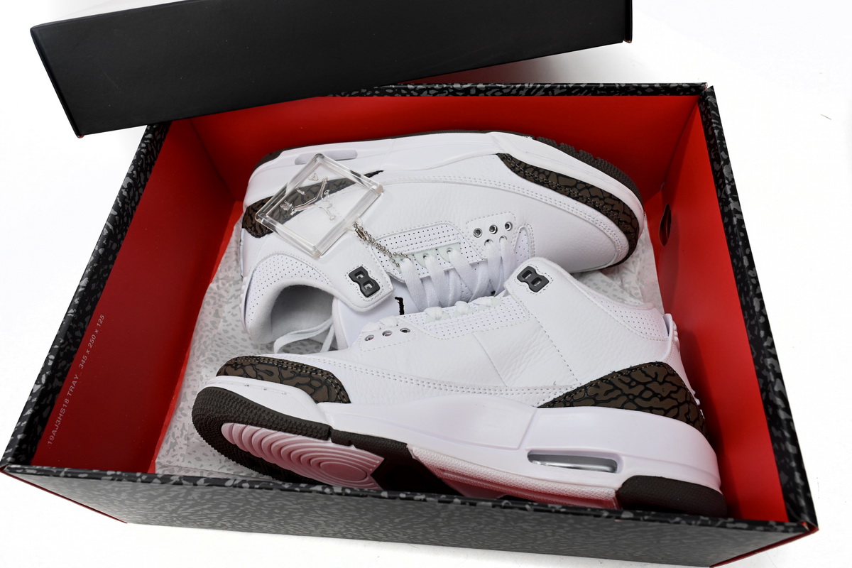 Air Jordan 3 “Mocha” reps,136064-122, Replica Shoes