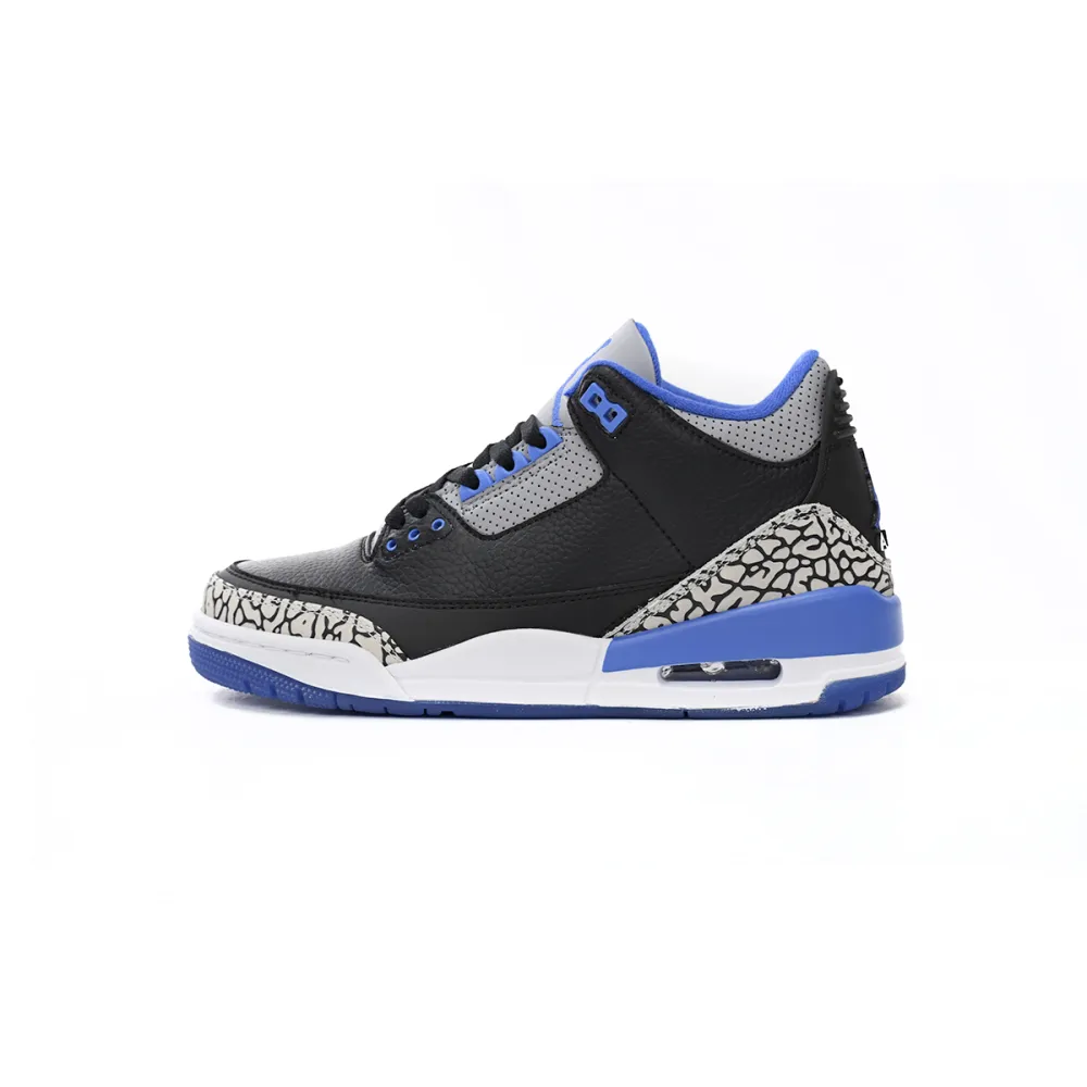 Air Jordan 3 “Sport Blue reps,136064-007