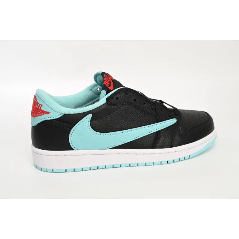 Travis Scott x Air Jordan 1 Low Bang Black Blue reps