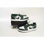 Air Jordan 1 Low Blackish Green reps