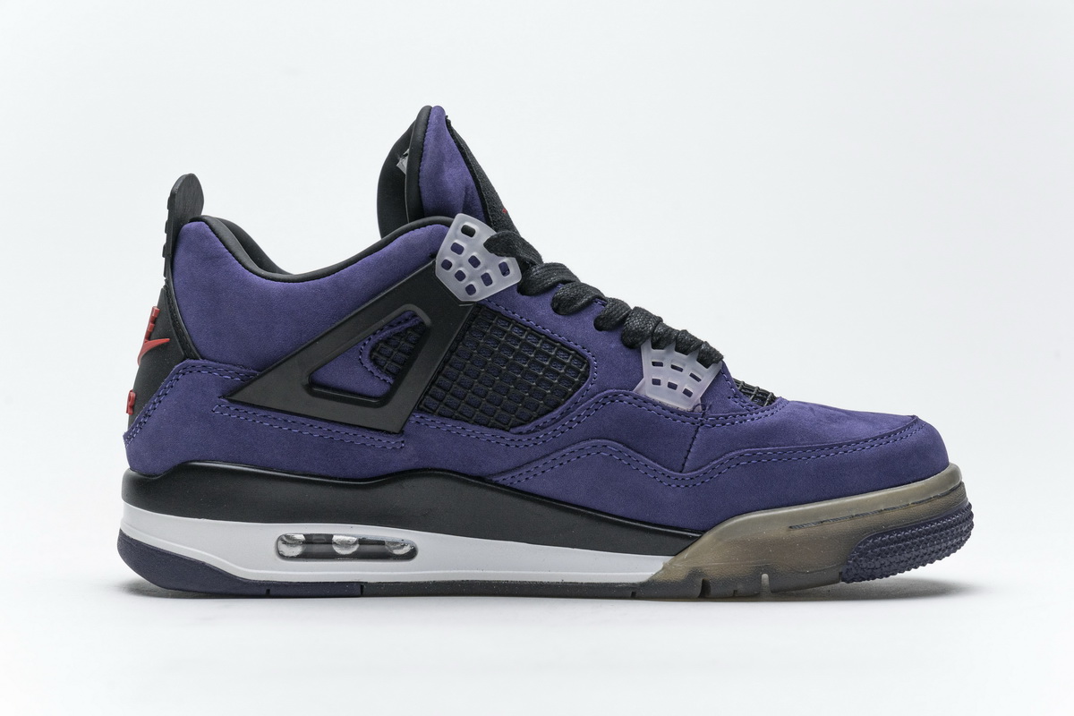 Jordan 4 Retro Purple x Travis Scott, AJ4-766302, Replica Shoes