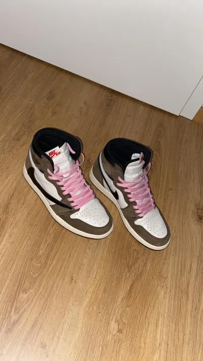 Travis Scott x Air Jordan 1 High OG TS SP reps,CD4487-100 review JUSTINEU