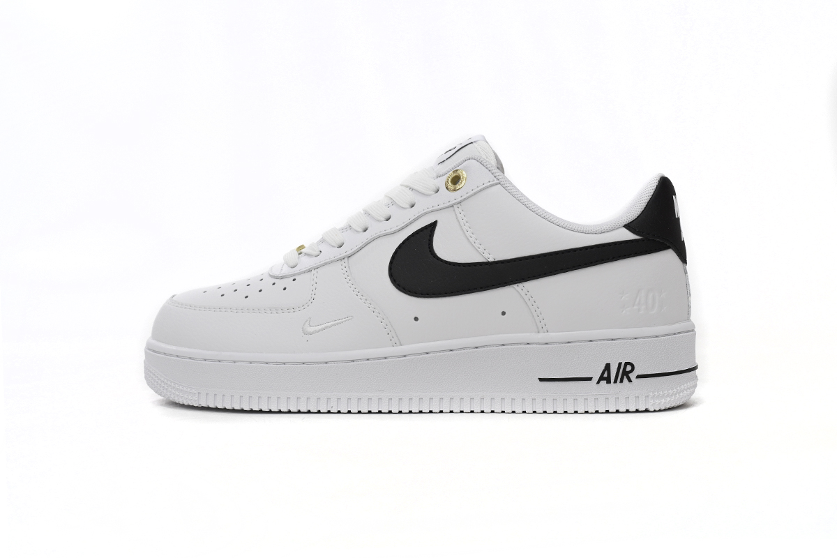 Air Force 1 Low '07 LV8 40th Anniversary White Black Replica, DQ7658-100