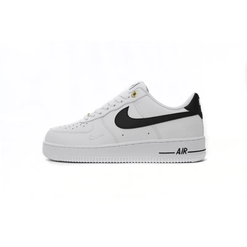 Air Force 1 Low '07 LV8 40th Anniversary White Black Replica, DQ7658-100