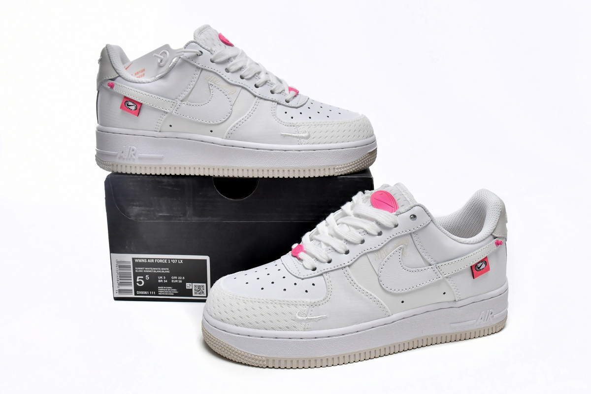 Air Force 1 Low '07 LX Pink Bling Replica, DX6061-111
