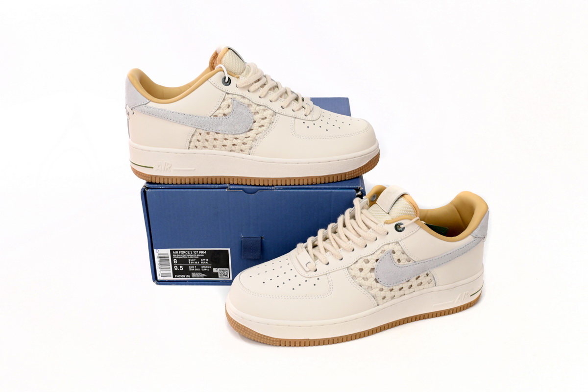 Air Force 1 Low '07 Premium NAI-KE Bamboo Weave Replica, FN0369-101