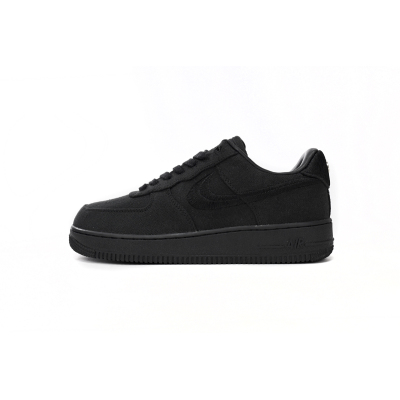 Air Force 1 Low Stussy Black Replica, CZ9084-001 01