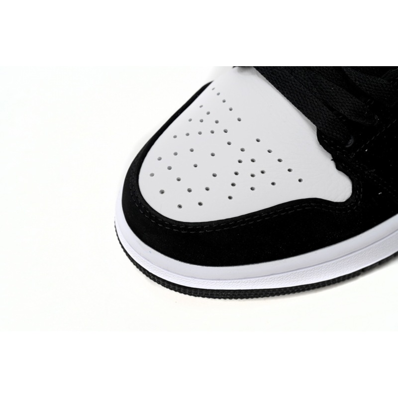 Jordan 1 Low New Black and White Panda Replica, 553558-001, Replica Shoes